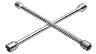 фото Ключ-крест автомобильный 17-19-21-22мм ЗУБР 27543
