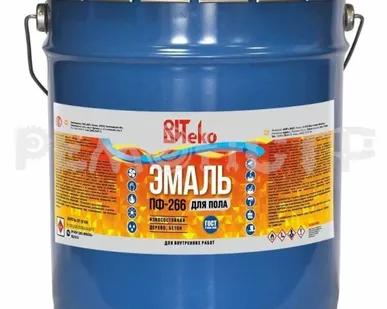 фото Эмаль ПФ-266 20кг золотисто-коричневая ВИТЕКО (1/33) П