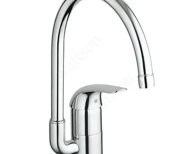 фото Смеситель GROHE Euroeco 32752000 однорычажный для мойки, высокий излив