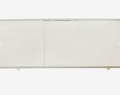 фото Экран для ванны раздвижной 1,5м Премиум А цвет белый 1680046