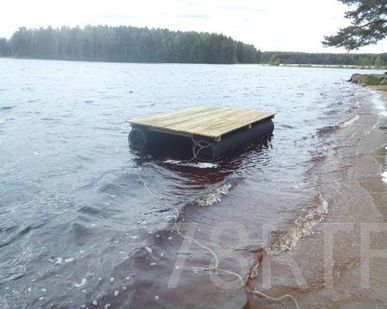 фото Пластиковые понтоны, причалы