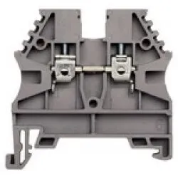 Фото №0 Klemsan Клеммник на DIN-рейку 2,5мм.кв. (серый); AVK2,5(RP)
