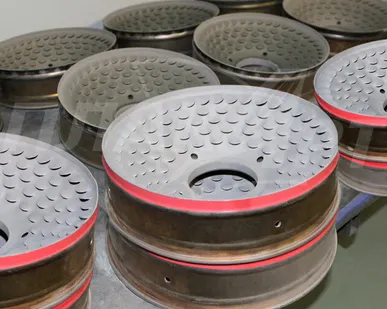 фото Напыление на неровные поверхности