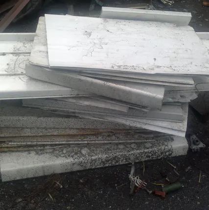 Фото №0 Подоконник ПВХ переработка