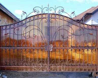 фото Кованые ворота 4 * 2 м.