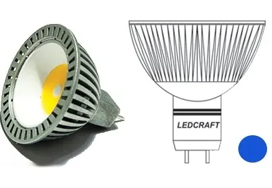 фото Светодиодная лампа LC-120-MR16-GU5.3-3-220-B Синий