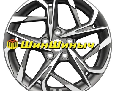 фото 7x17/5x114,3 ET45 D67,1 KHW1716 (CX-5/i40/X-Trail) Gray-FP