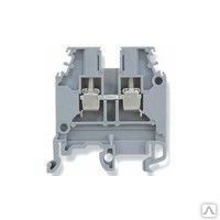 фото ABB Клемма винт 2,5мм.кв. серая MA2,5/5 (1SNA115486R0300) /уп.50шт/