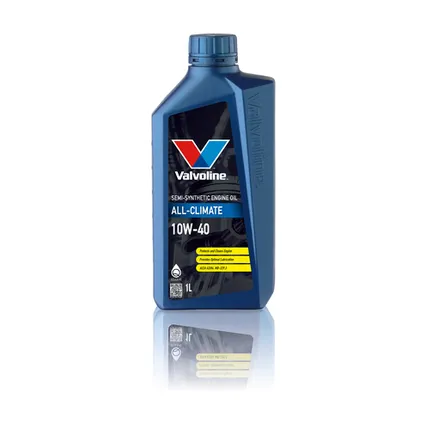 Фото №0 Масло моторное п/синт. Valvoline ALL CLIMATE 10W40 (e1L)