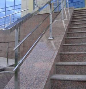фото Перила из нержавеющей стали