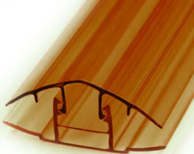 фото Профиль соединительный разъемный НCР 16-20мм Терракот L=6м Новаттро