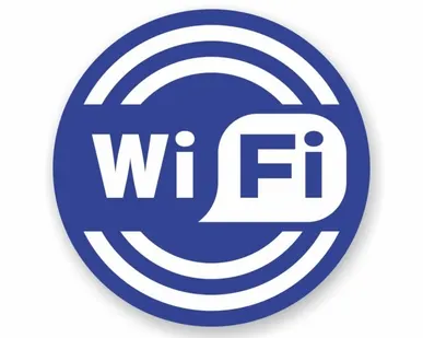 фото Наклейка Wi-Fi круглая