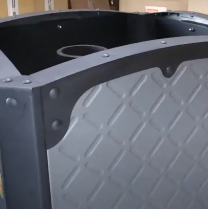 Фото №11 Печь банная Печь БЫЛИНА-18 Ч ПАНОРАМА (1.1)т 18 кВт, до 18 м3, чугун 10мм, 90 мин нагрев