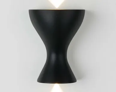 фото Настенный светодиодный светильник Eos LED MRL LED 1021 чёрный