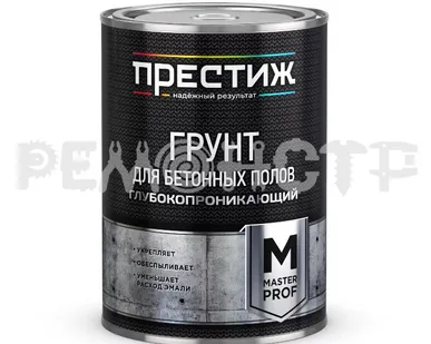 фото Грунт акрил для бетонных полов  0,8кг ПРЕСТИЖ (14/700) зз