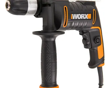 фото дрель ударная WORX WX317.2 800Вт 1 режим