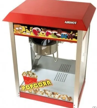 Фото №0 Аппарат поп-корн AIRHOT POP-6 1,5 кг/ч