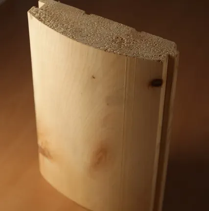 Фото №0 Блок - хаус толщина 35мм, ширина 135мм, длина 2-6 м, лиственница сорт "Э-С"