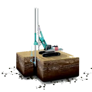 Фото №0 Буронабивные сваи