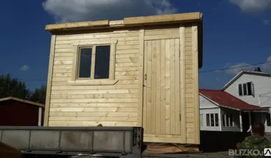 фото Вагончик строительный жилой 2,30*2,80 м.
