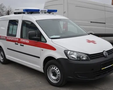 фото Автомобиль скорой медицинской помощи Volkswagen Caddy, класс А (композит)