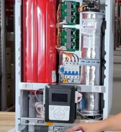 Фото №6 Электрический котел ZOTA «MK-X» 7,5 кВт с насосом, баком и группой безопасности, на 75 м2, контроллер X-Line 100E