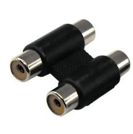 Фото №0 Переходник 2 гнезда RCA - штекер 3,5 стерео REXANT