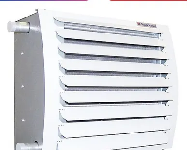 фото Тепловентилятор водяной 34 кВт КЭВ-34Т3,5W2 ТЕПЛОМАШ, струя 13,5м