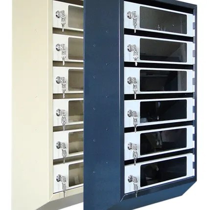 Фото №0 Почтовый ящик серия ЯПДС с орг. стеклом 4 секции