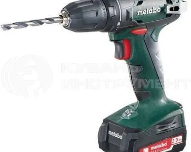 фото Аккумуляторный винтоверт BS 14,4 2х2,0А/ч Li-lon 10 мм Metabo 602206530