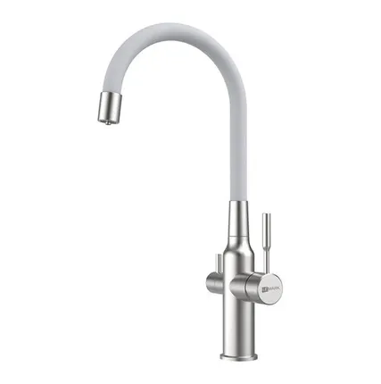 Фото №0 Смеситель Lemark Expert LM5083S-White для кухни с подключением к фильтру с питьевой водой