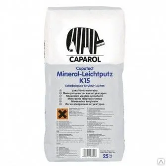 Фото №0 Штукатурка минеральная для фасадов - Capatect Mineral-Leichtputze K,R