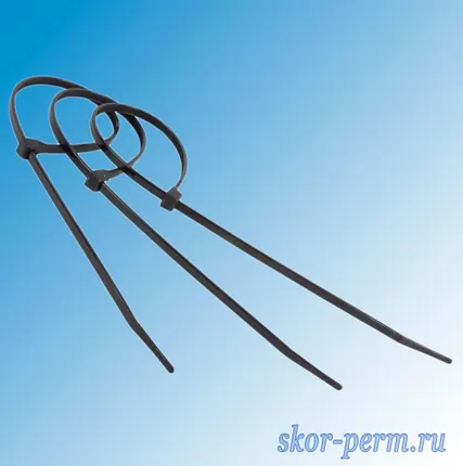 Фото №0 Стяжки 100*2,5 (100 шт) черные