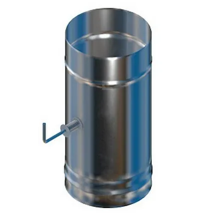 Фото №0 Дроссельная заслонка D150 нерж.0,8мм