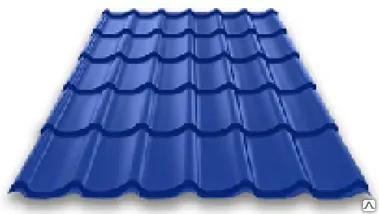 фото Металлочерепица Супермонтеррей цветной Deepmat