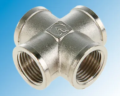 фото Крестовина никелированная 15 (1/2&quot;)