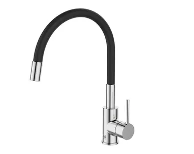 фото Смеситель для мойки Milardo Meal M01SB0FM05, чёрный