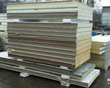 фото Сэндвич-панель пир 100 мм 2,2 м