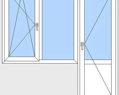 фото Дверь 800х2100 Rehau Blitz СПД32