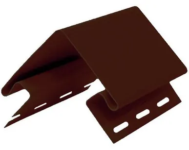 фото Угол наружный 3,05м для винилового сайдинга Fine Ber могано