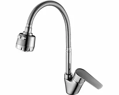 фото Смеситель с гибким изливом Rossinka S35-26