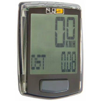 Фото №0 Велокомпьютер U9 9 функций, черный