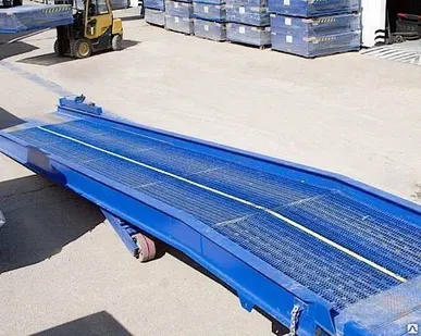 фото Мобильная рампа эстакады