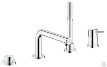 фото Grohe Concetto New 19576001 Смеситель для ванны, на бортик, на 4 отверстия,