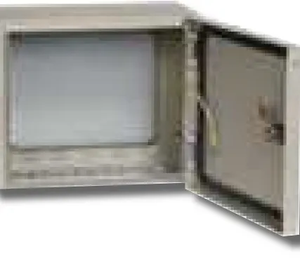 Фото №0 ЩМП-2.3.1-0 74 У2 IP54, 250x300x150 (YKM40-231-54) Шкаф металлический с монтажной платой