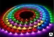 фото 28,8 Вт/м Светодиодная лента SMD5050 закрытая (IP65) RGB 24В