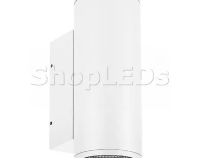 фото Arlight Светильник LGD-FORMA-WALL-TWIN-R90-2x12W Warm3000 (WH, 44 deg, 230V) (Arlight, IP54 Металл, 3 года)