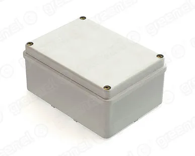 фото GE41261Коробка распаячная для наружного монтажа, RAL 7035, с гладкими стенк