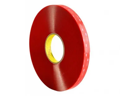 фото Лента клейкая двухсторонняя прозрачная 19мм*33м VHB 3M 4910F