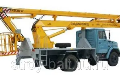 фото Аренда автовышки 20 м в СПб